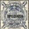 64-1-1 SPEC £1 Blue Coat of Arms SPECIMEN